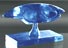 Dreaming blue - original glass sculptures sale by artist.